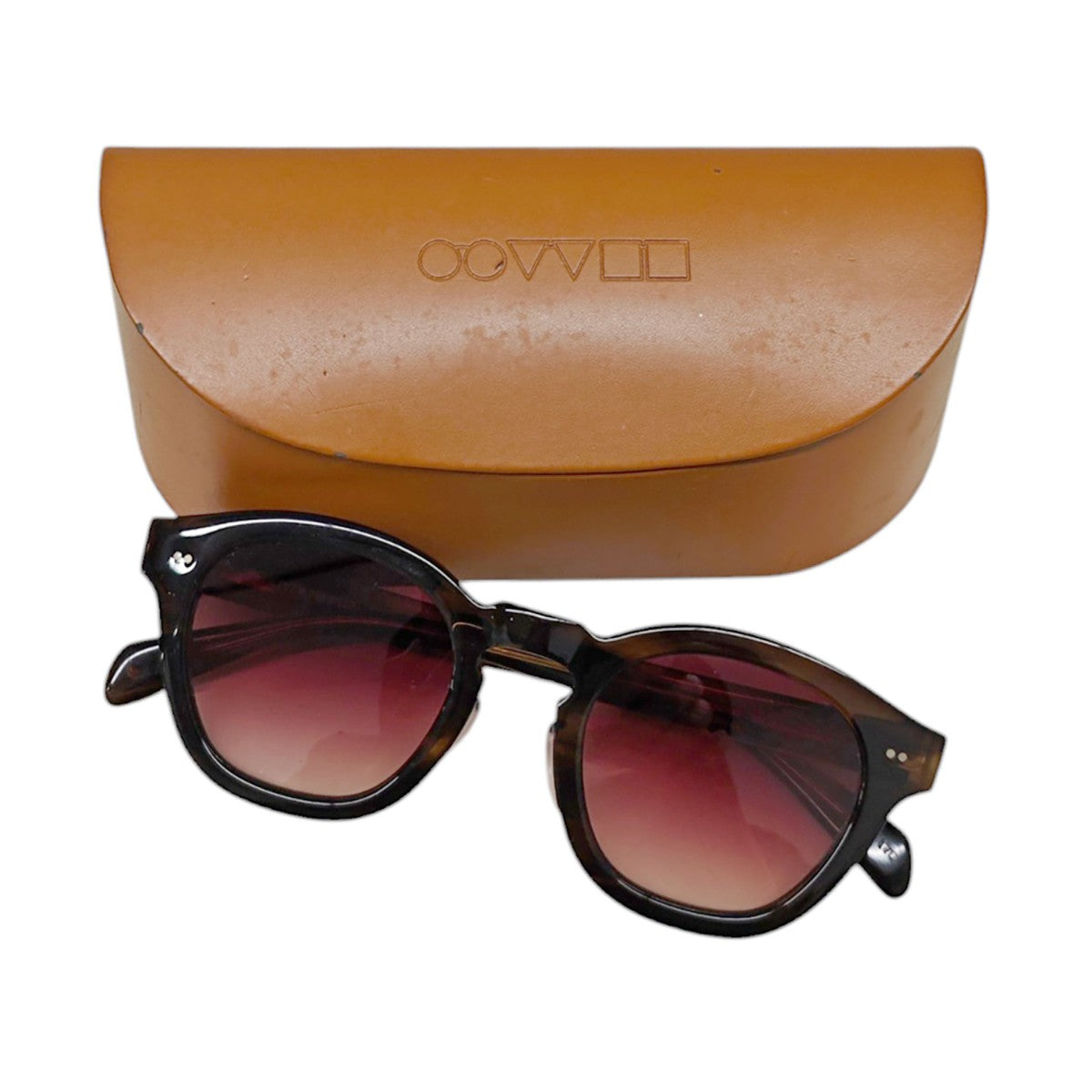 OLIVER PEOPLES Boudreau サングラス 48□24-145 古着・中古-1枚目のアイテム画像