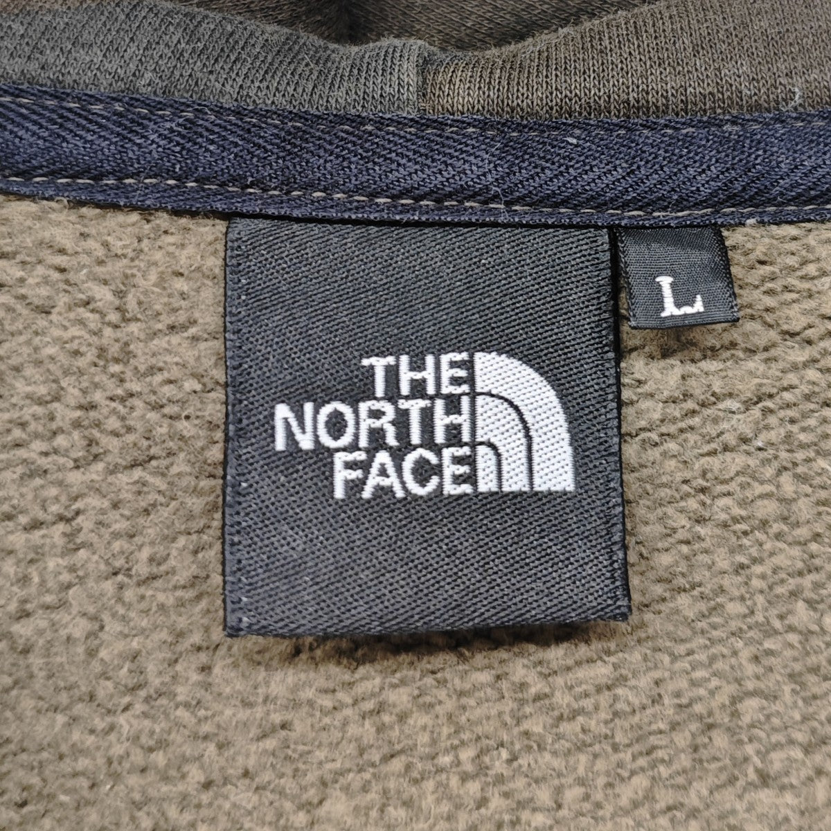 THE NORTH FACE スウェットジップパーカー カモフラ NT11957 古着・中古-4枚目のアイテム画像