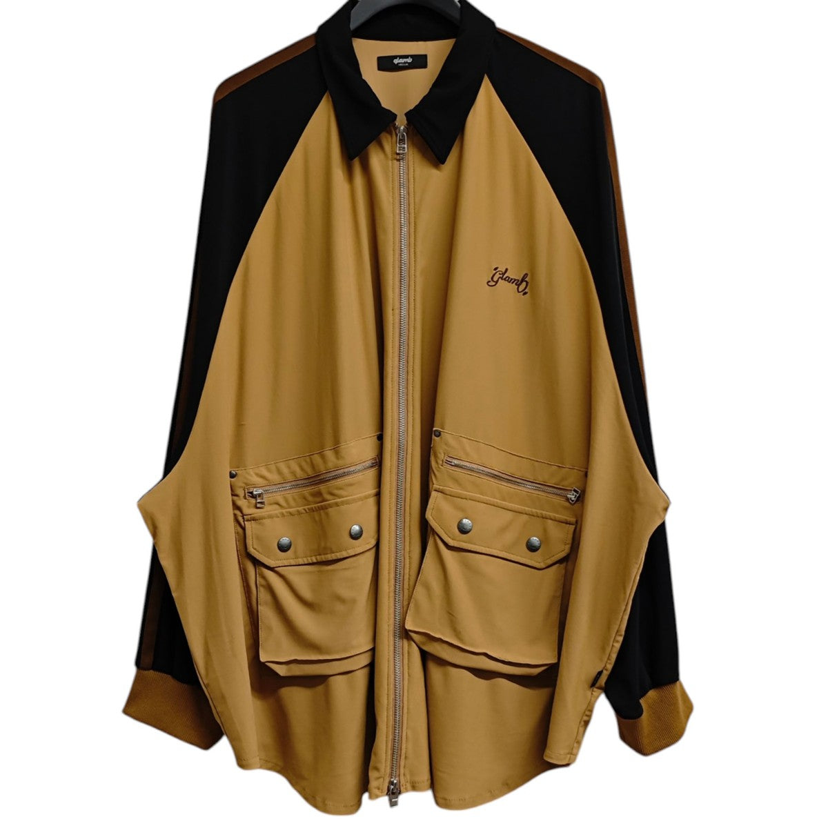4XL Raglan Jersey Shirt シャツジャケット GB0125／SH10