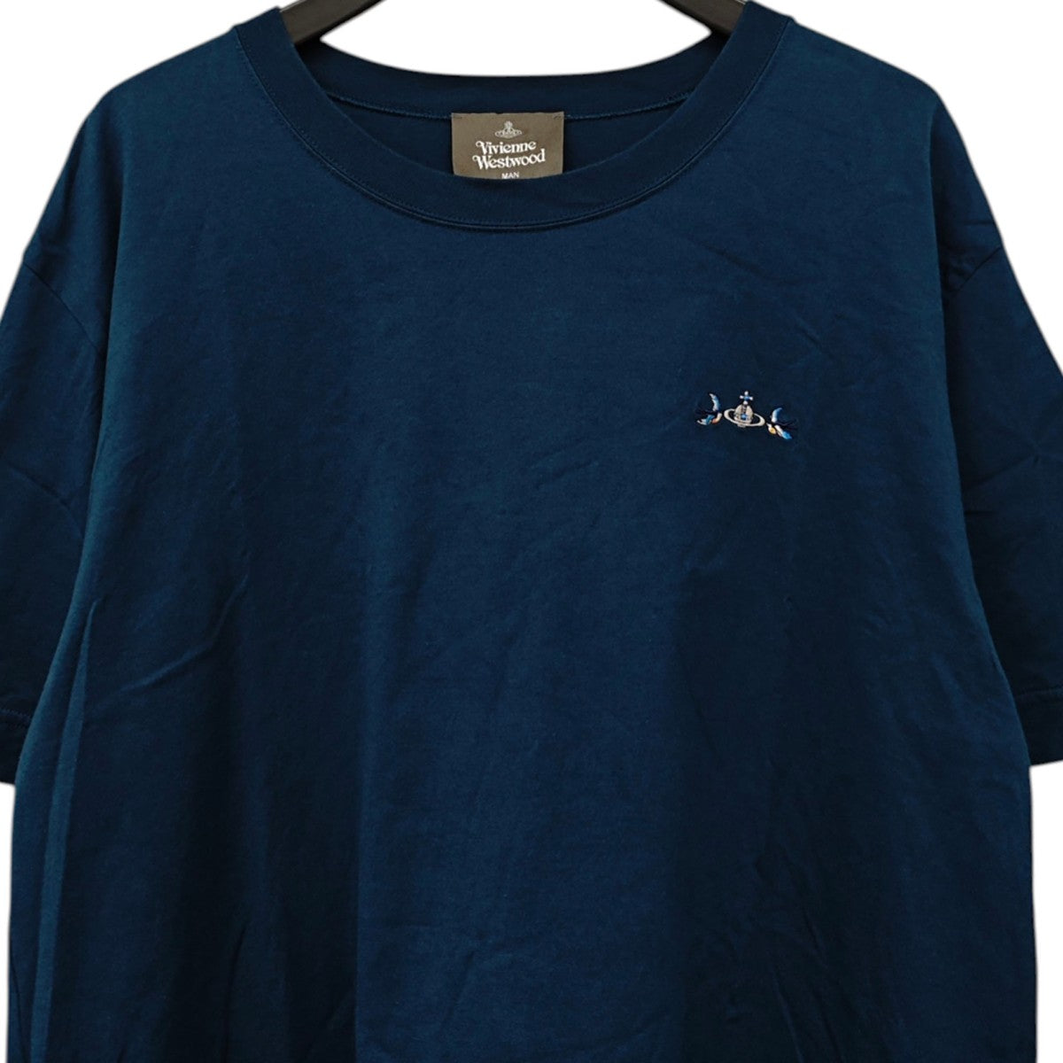 ワンポイントエンブロダイリー半袖Tシャツ