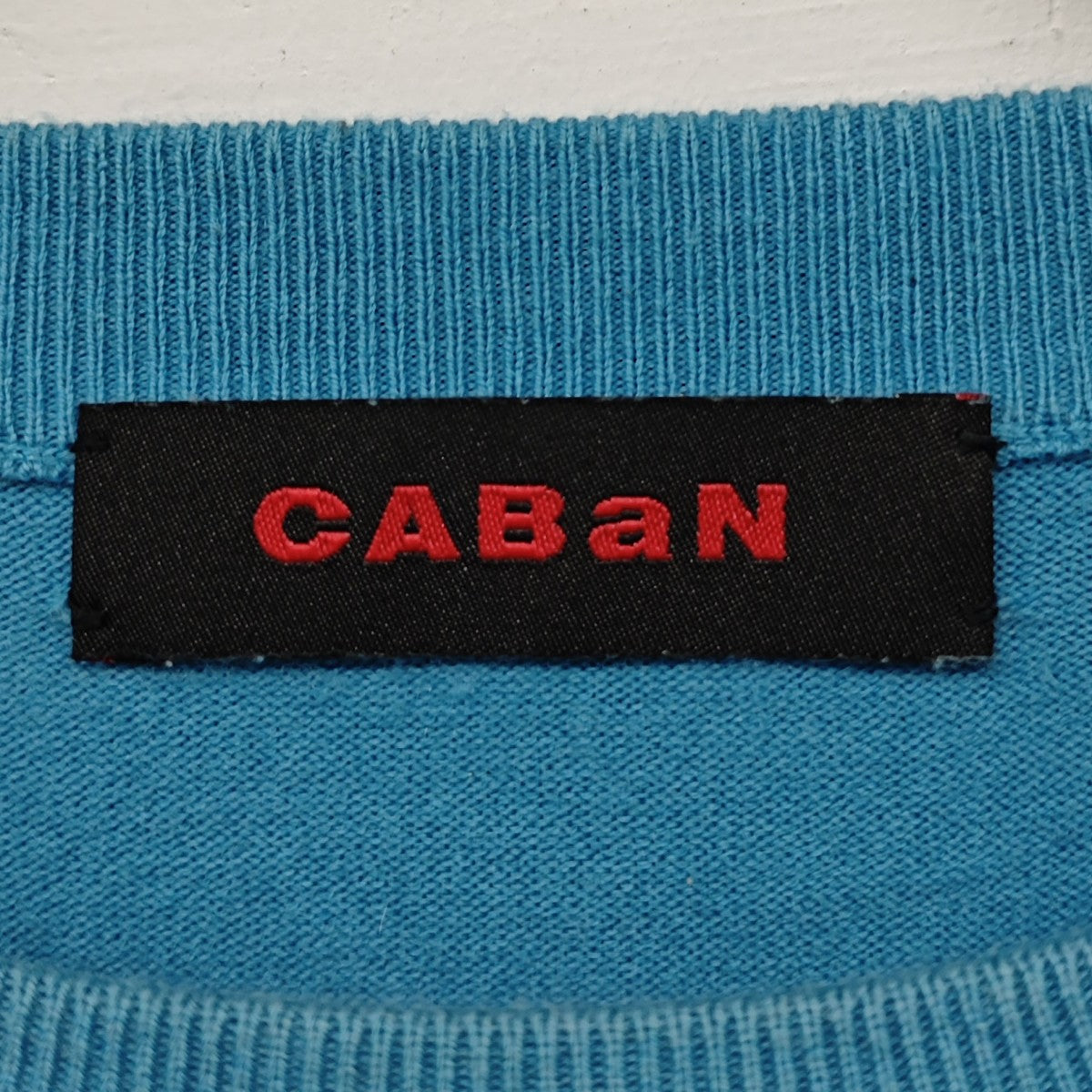 CABaN コットンカシミヤ クルーネックプルオーバー 古着・中古-4枚目のアイテム画像