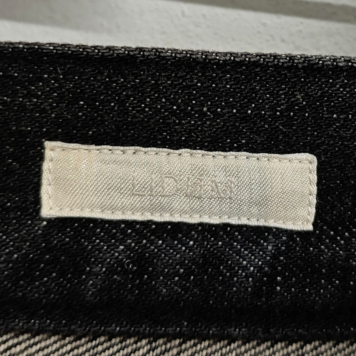 LIDnM Straight Heritage Denim Pants デニムパンツ 古着・中古-4枚目のアイテム画像
