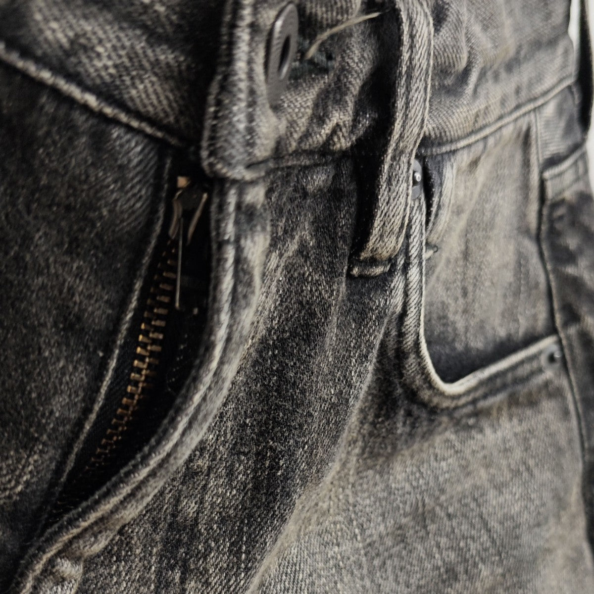 LIDnM Straight Heritage Denim Pants デニムパンツ 古着・中古-5枚目のアイテム画像