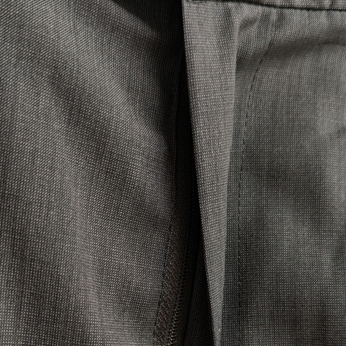LIDnM MELANGE WOOL SLACKS スラックス 古着・中古-5枚目のアイテム画像
