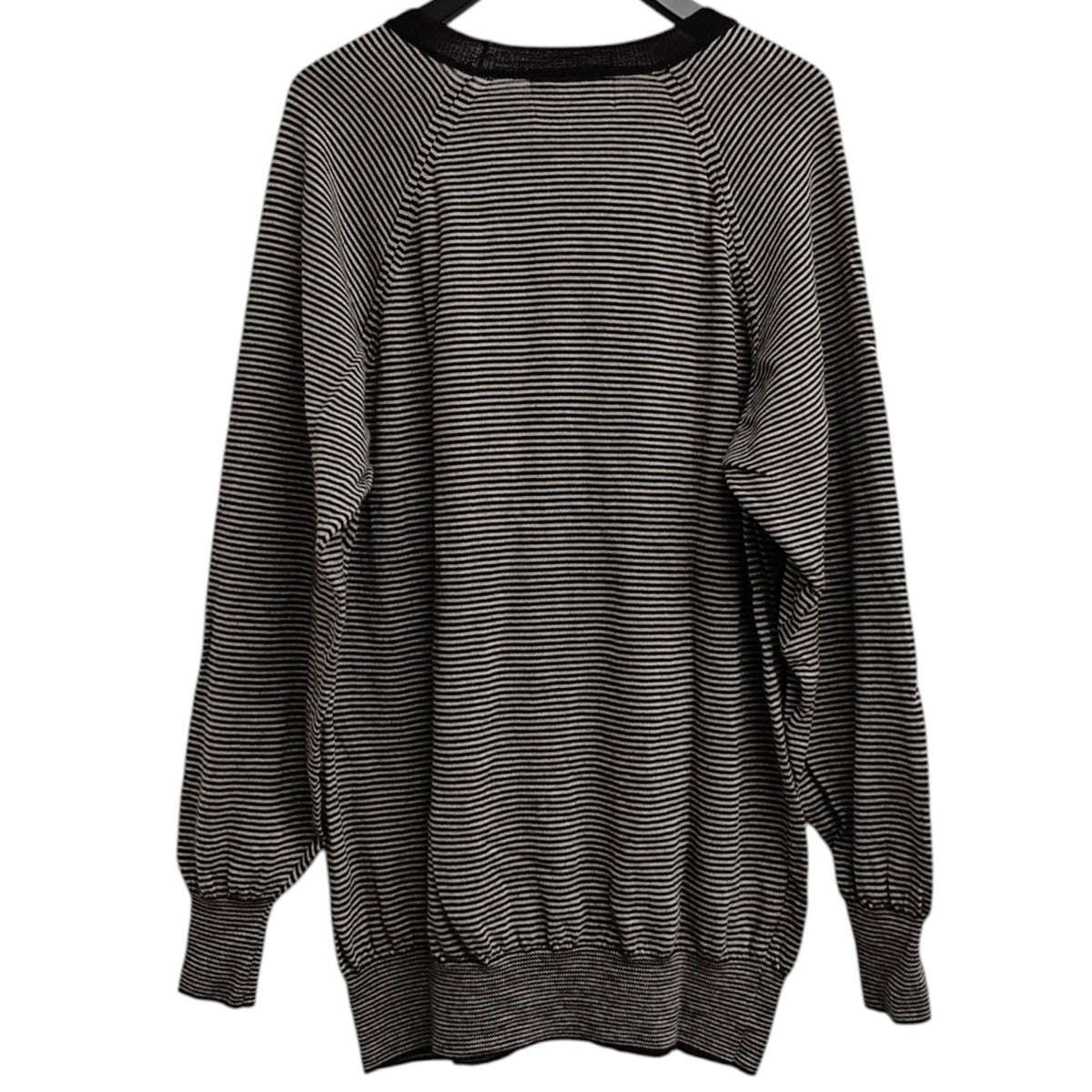 HIGH GAUGE STRIPE WOOL SWEATER ニット 22AWKN07