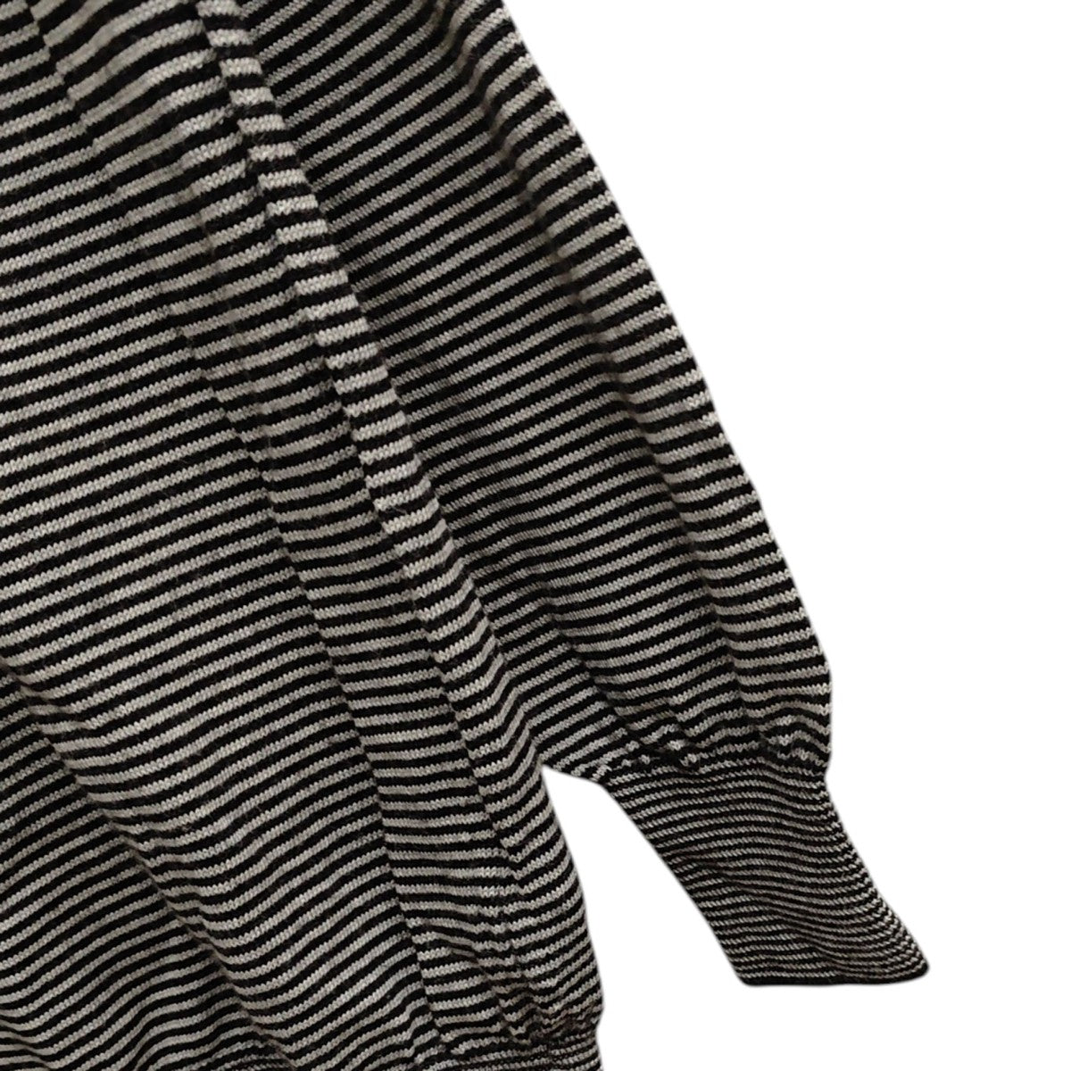 HIGH GAUGE STRIPE WOOL SWEATER ニット 22AWKN07