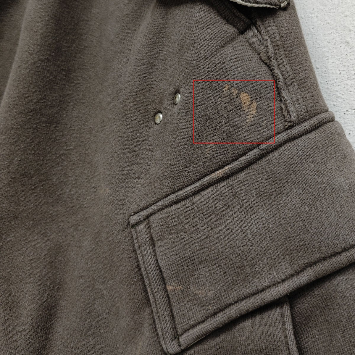 RAW EDGE CARGO SWEAT PANTS スウェットパンツ