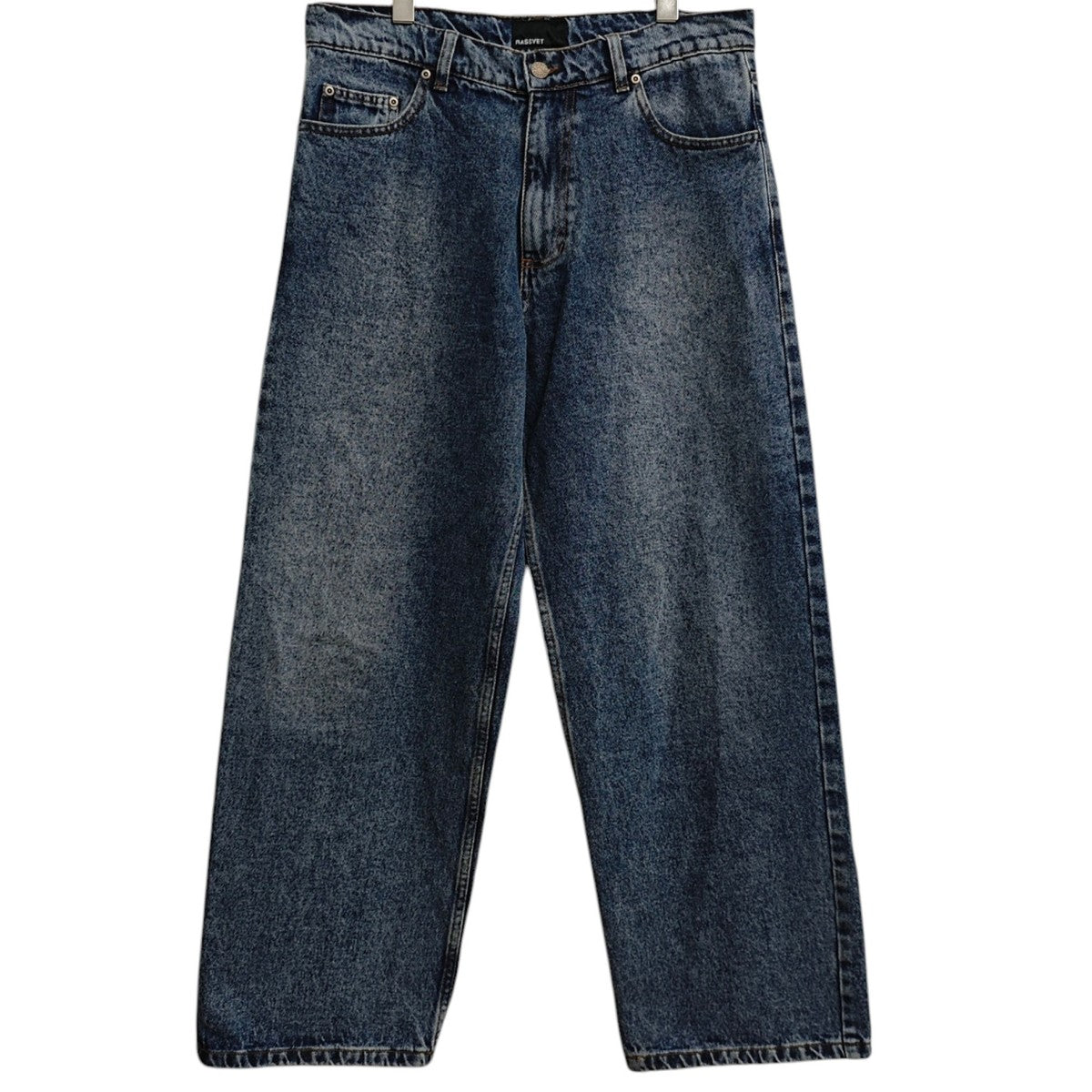 RASSVET SUN DYED BAGGY DENIM デニムパンツ