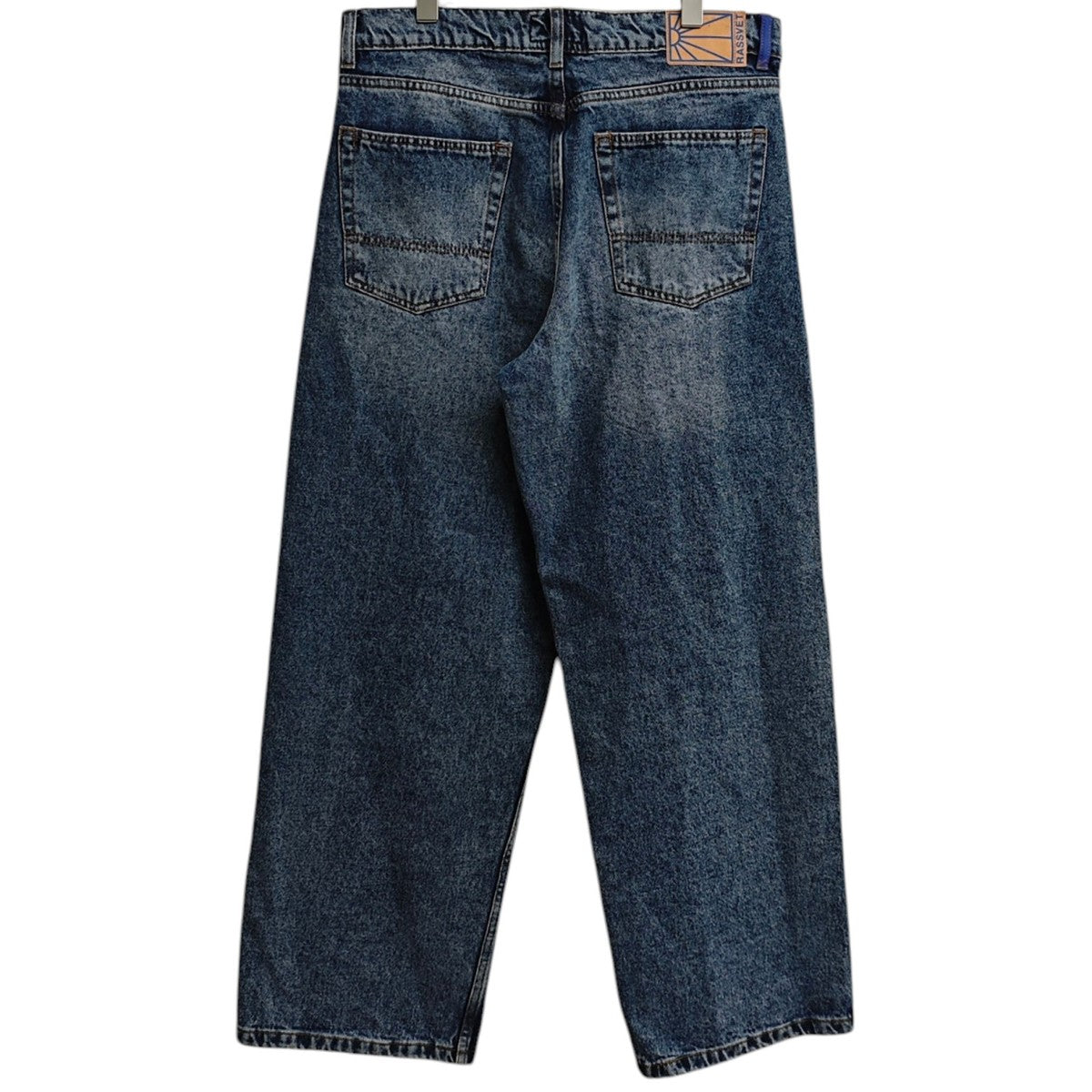 RASSVET SUN DYED BAGGY DENIM デニムパンツ
