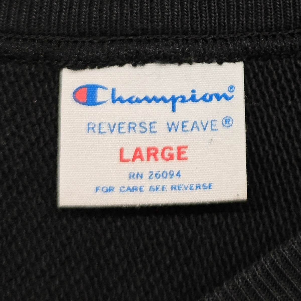 別注 REVERSE WEAVE クルーネックスウェット サイドポケット