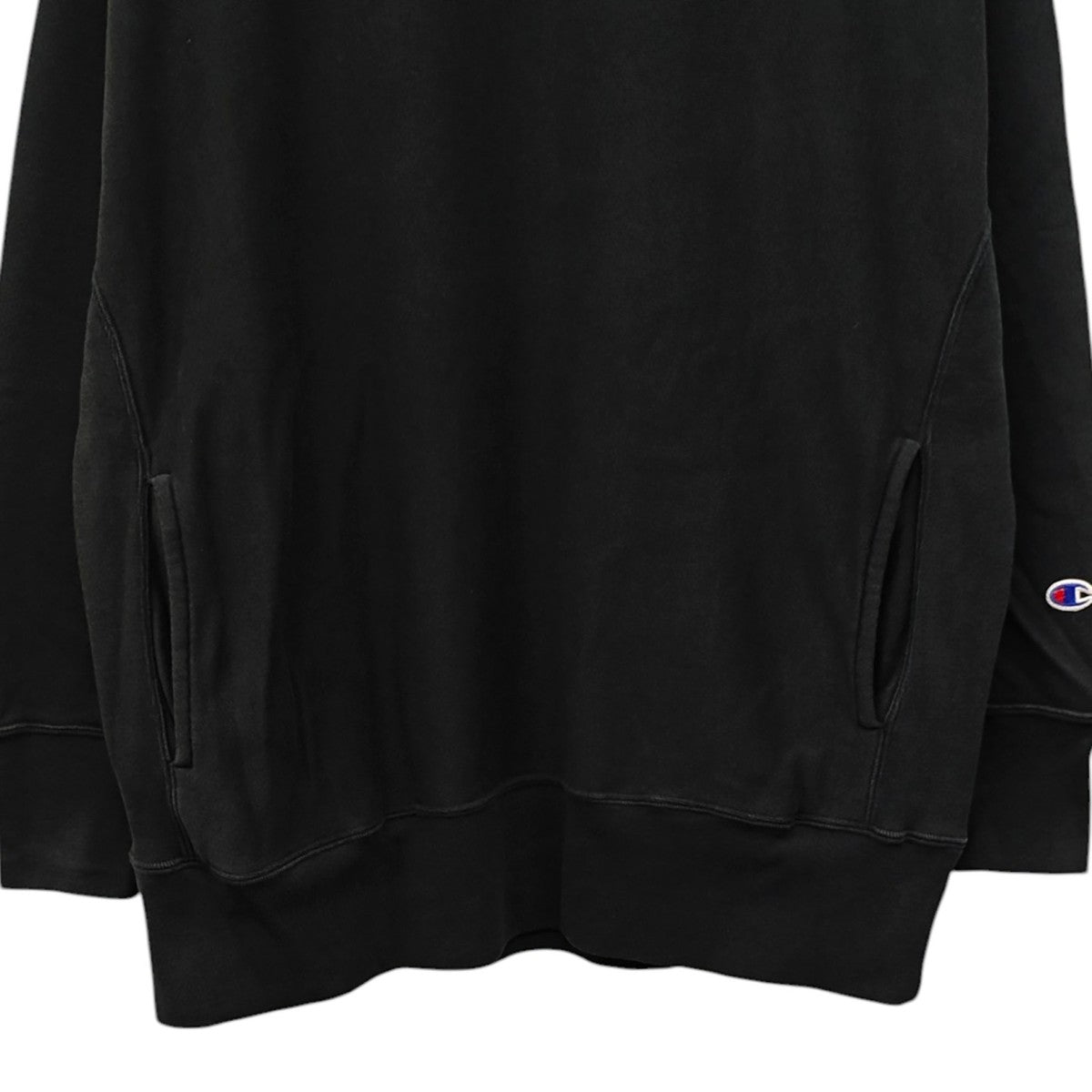 別注 REVERSE WEAVE クルーネックスウェット サイドポケット