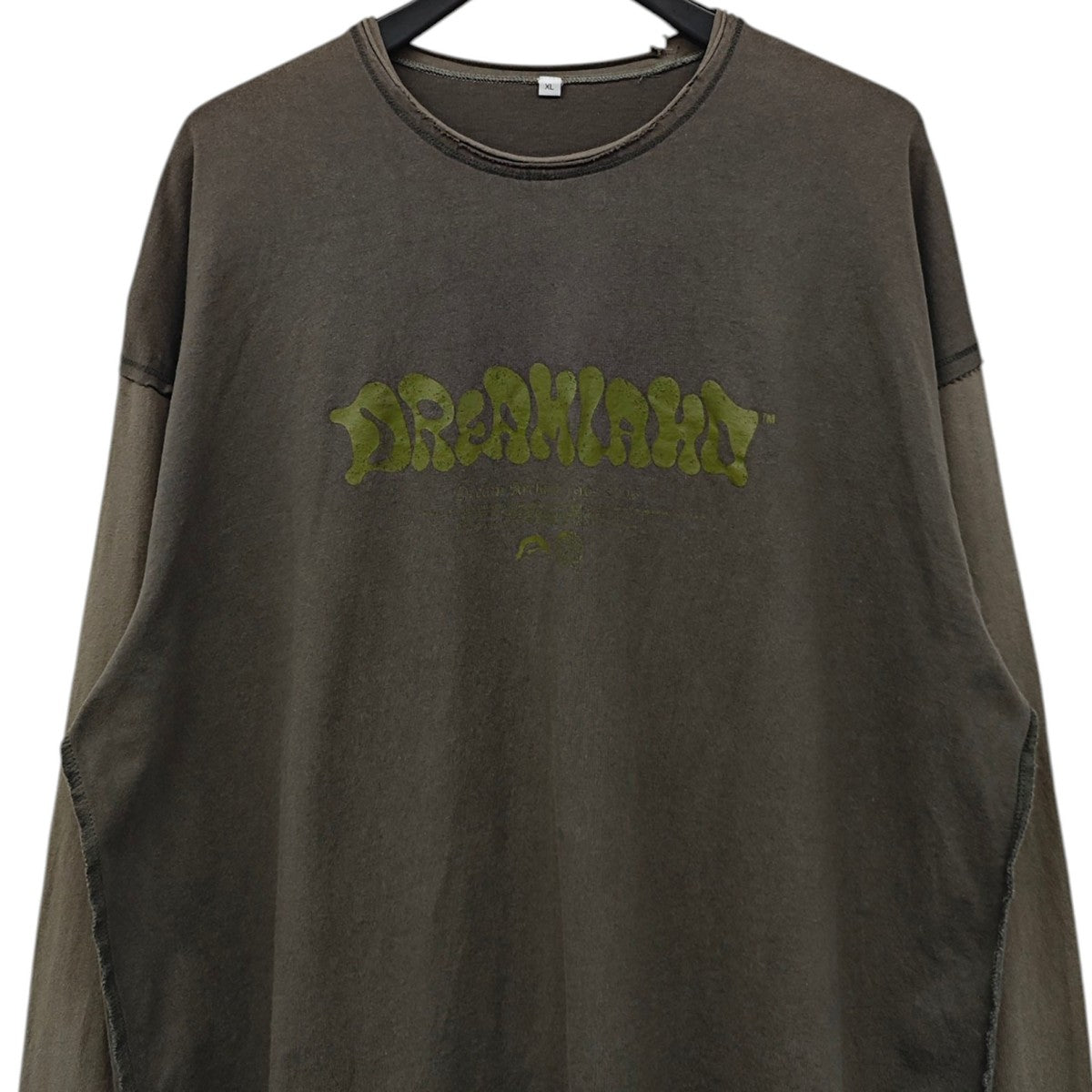 ビッグシルエットTシャツ ダメージ加工