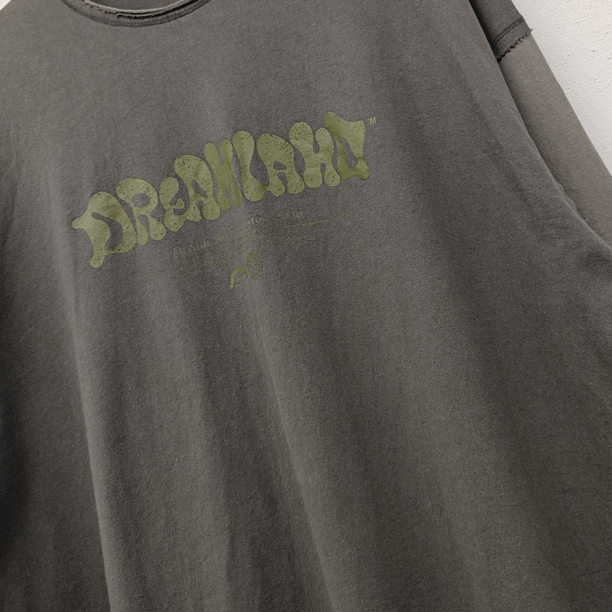 ビッグシルエットTシャツ ダメージ加工