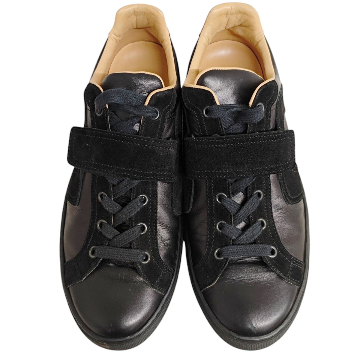 ベルクロミックス レザースニーカー