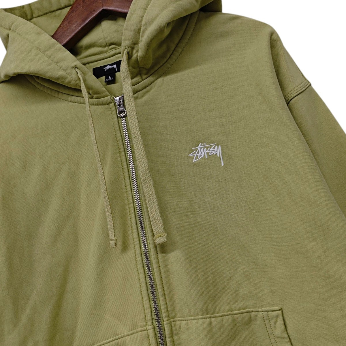 Stock Logo full zip hoodie ジップフーディー