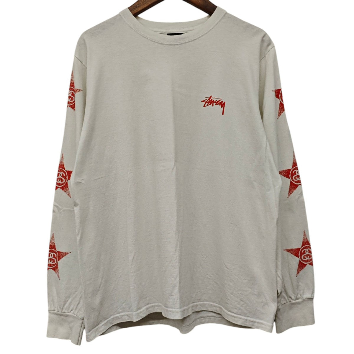 ロングスリーブ スタープリントTシャツ