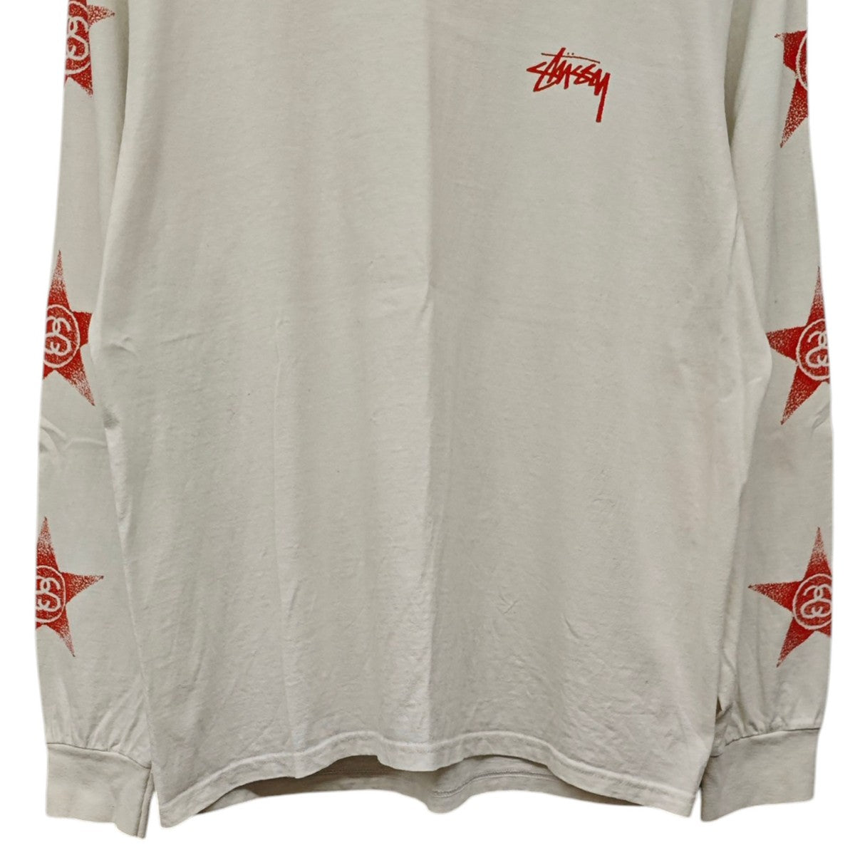 ロングスリーブ スタープリントTシャツ