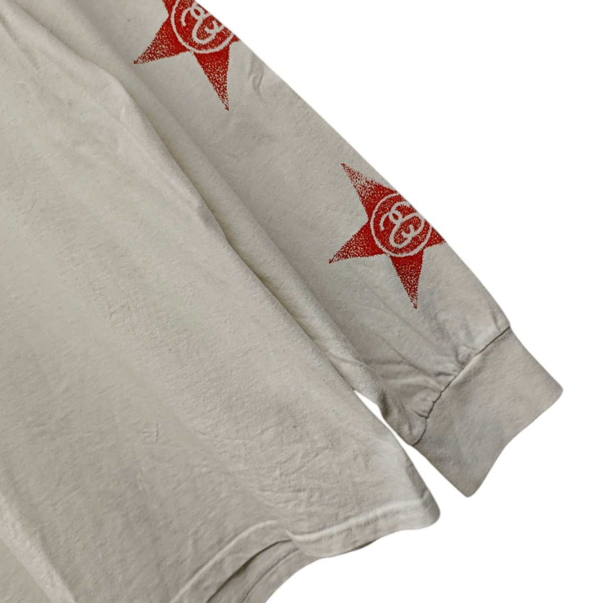 ロングスリーブ スタープリントTシャツ