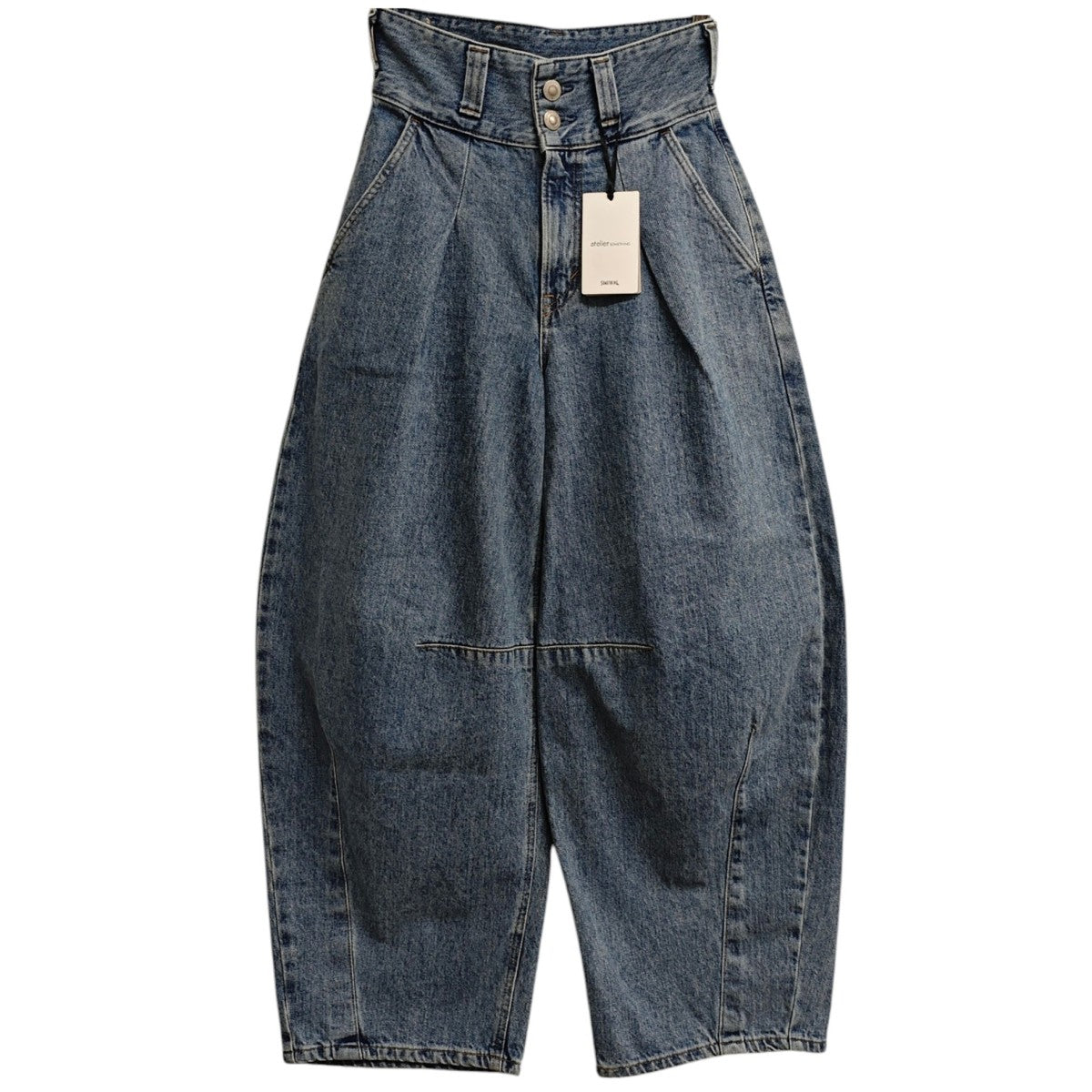 TLEB BALLOON DENIM PANTS カーブデニムパンツ