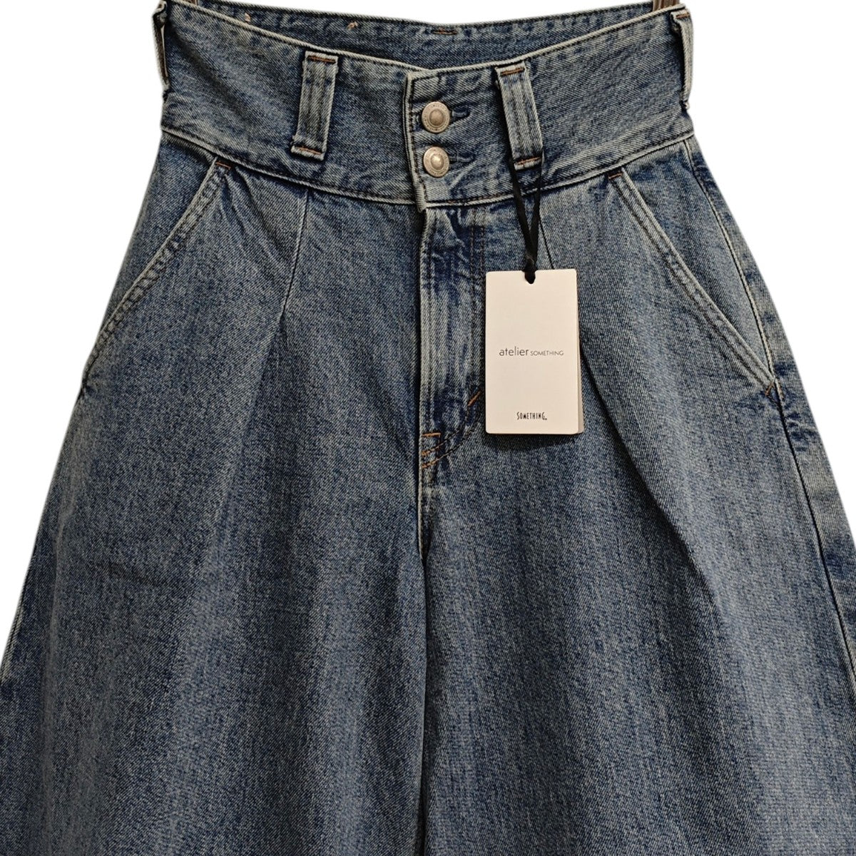 TLEB BALLOON DENIM PANTS カーブデニムパンツ