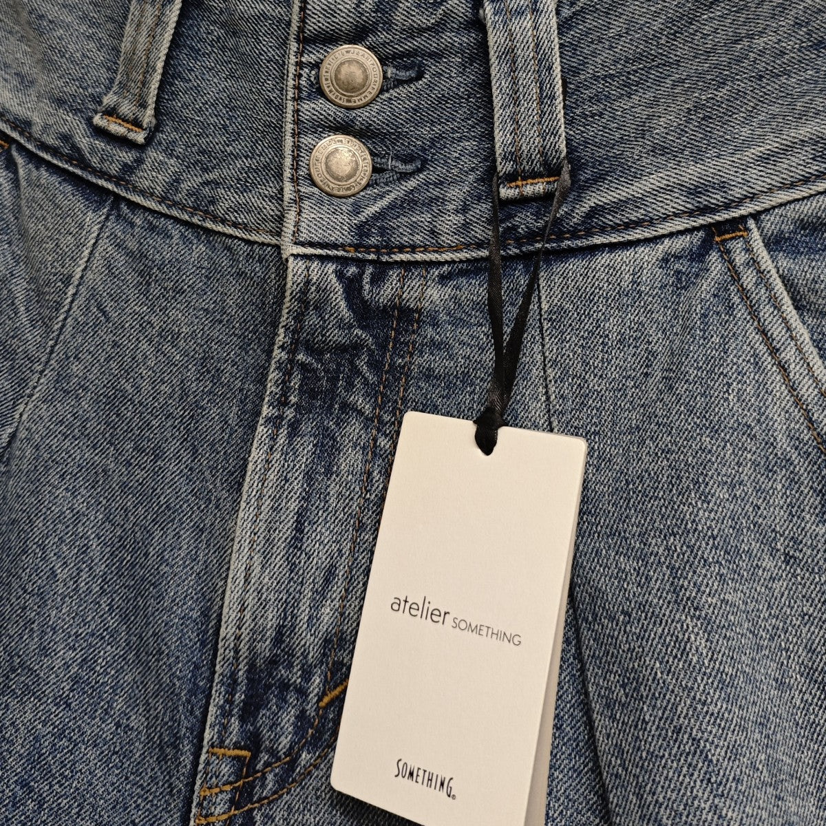 TLEB BALLOON DENIM PANTS カーブデニムパンツ