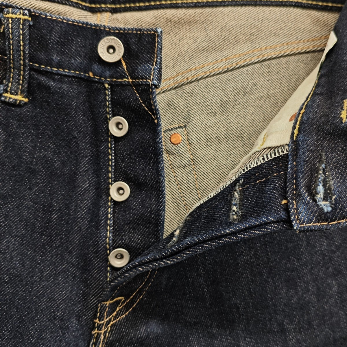 634S 21oz セルビッチデニムパンツ