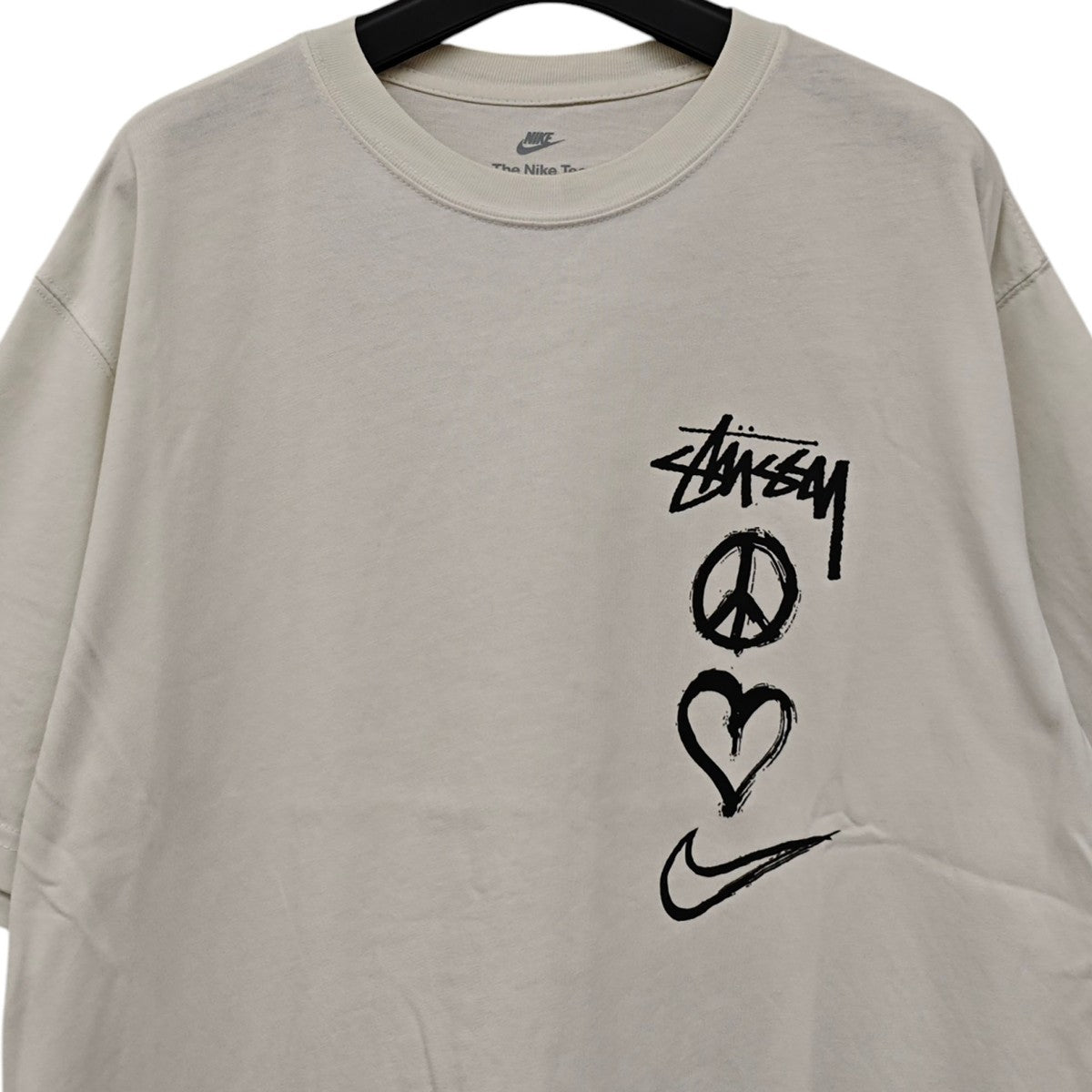 NIKE×STUSSY Peace Love Swoosh T-shirt Tシャツ DM4942-121 古着・中古-3枚目のアイテム画像