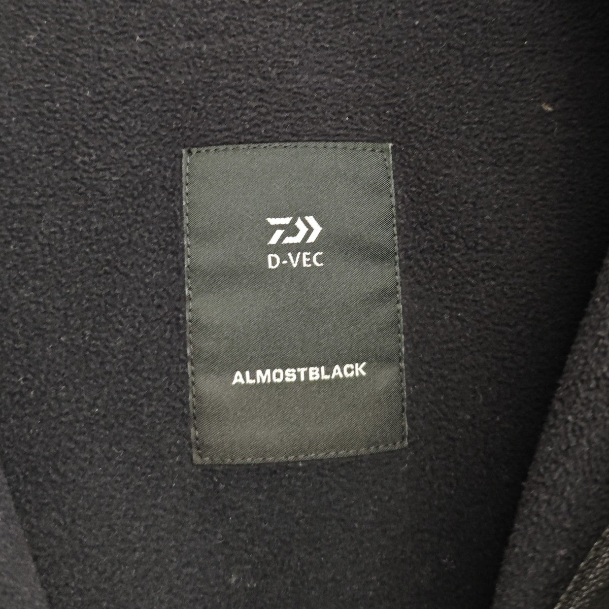 D-VEC×ALMOSTBLACK フリースジャケットVF-20800529 古着・中古-4枚目のアイテム画像