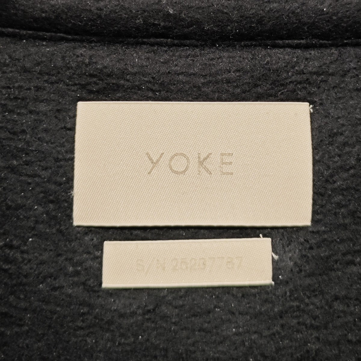 YOKE Silk Fleece Half Zip Pullover プルオーバーシャツ 古着・中古-4枚目のアイテム画像