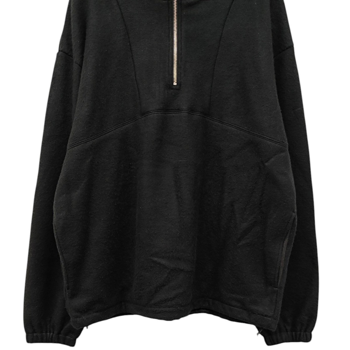 YOKE Silk Fleece Half Zip Pullover プルオーバーシャツ 古着・中古-5枚目のアイテム画像