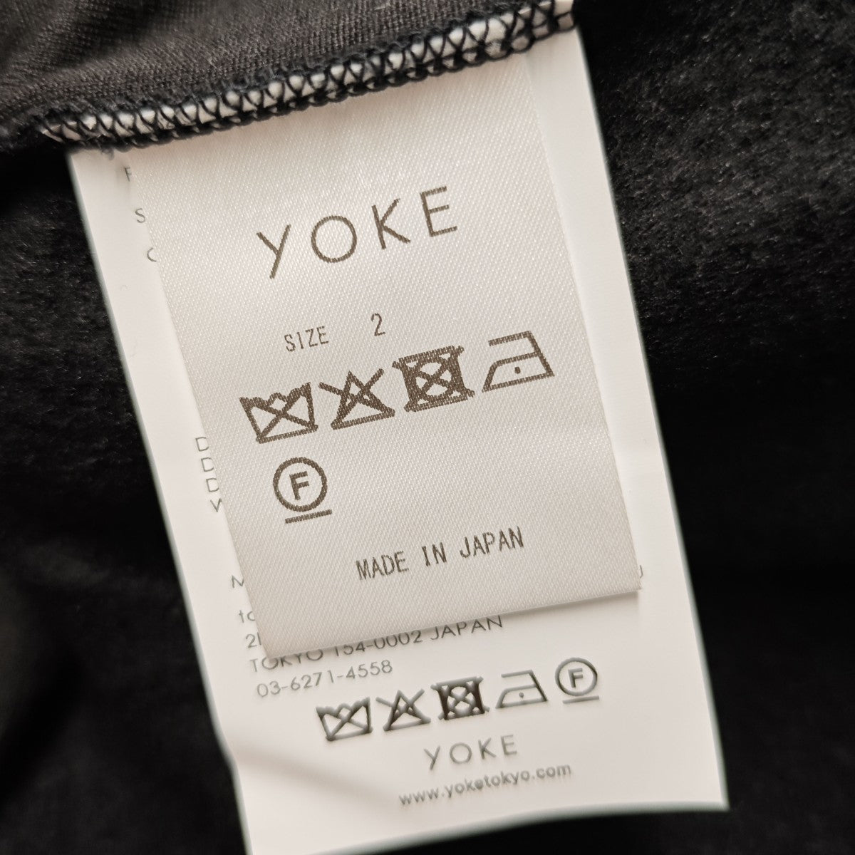 YOKE Silk Fleece Half Zip Pullover プルオーバーシャツ 古着・中古-7枚目のアイテム画像