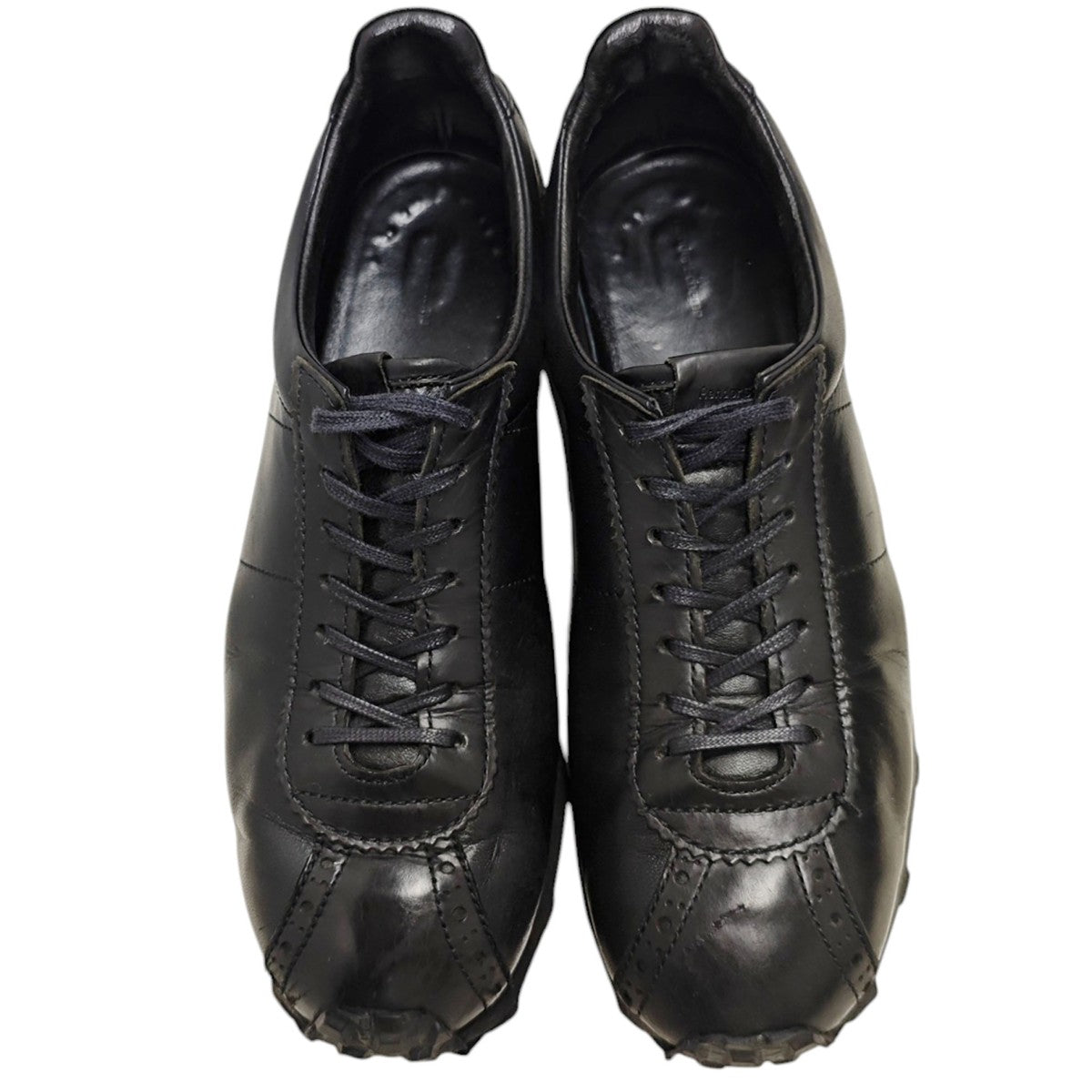 TONE NK-S-TON レザースニーカー