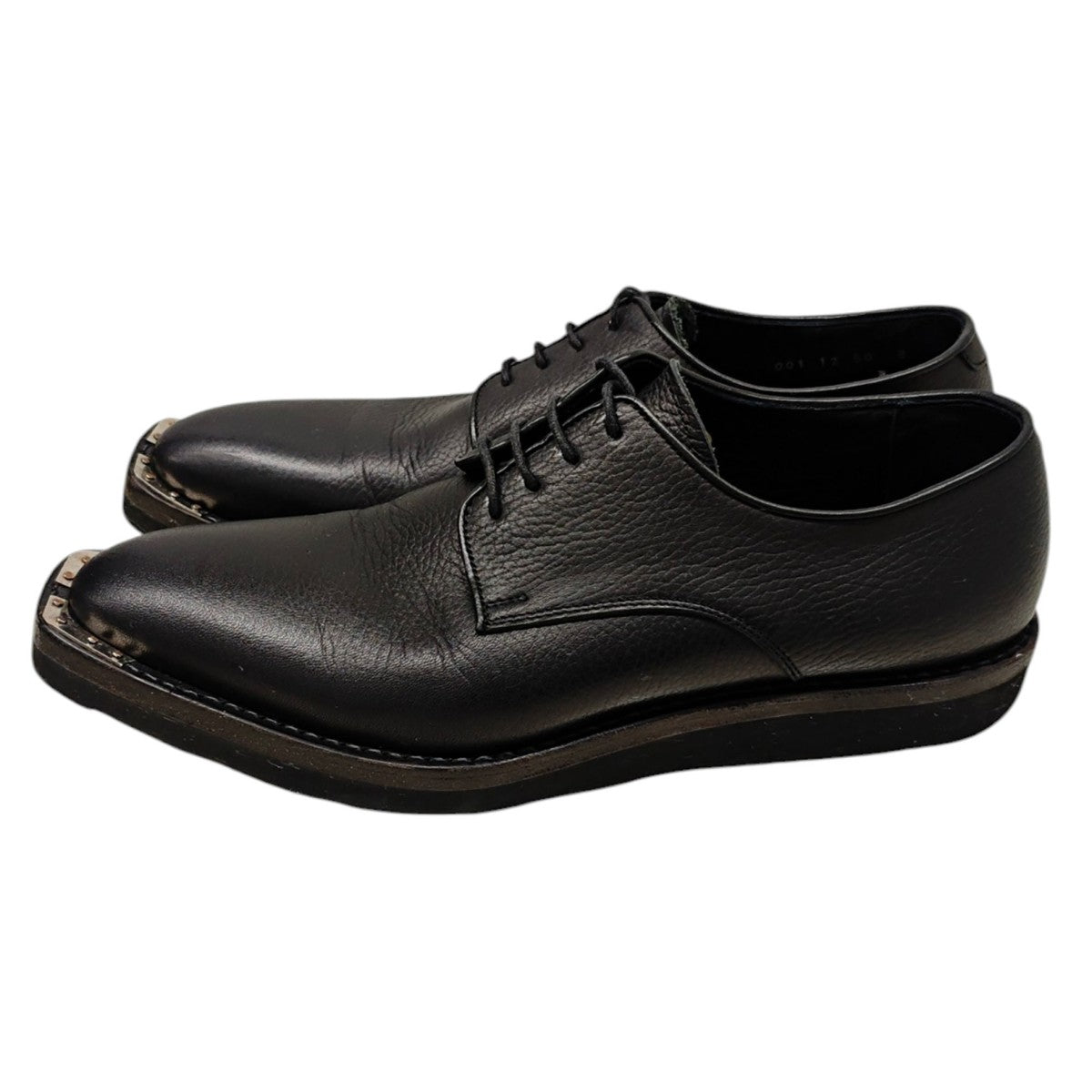 JOHN LAWRENCE SULLIVAN METAL TOE POSTMAN SHOES レザーシューズ 古着・中古-2枚目のアイテム画像