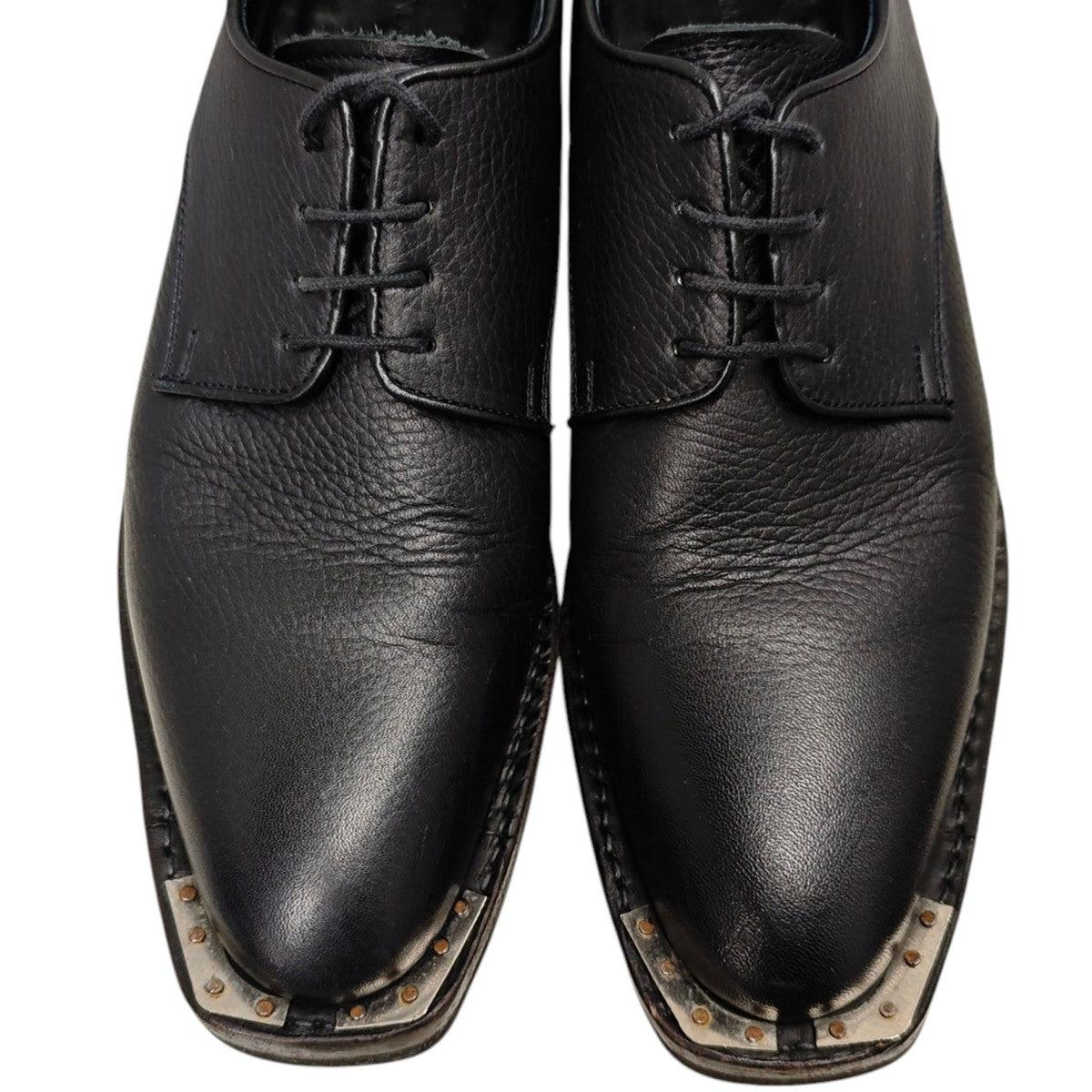 JOHN LAWRENCE SULLIVAN METAL TOE POSTMAN SHOES レザーシューズ 古着・中古-7枚目のアイテム画像