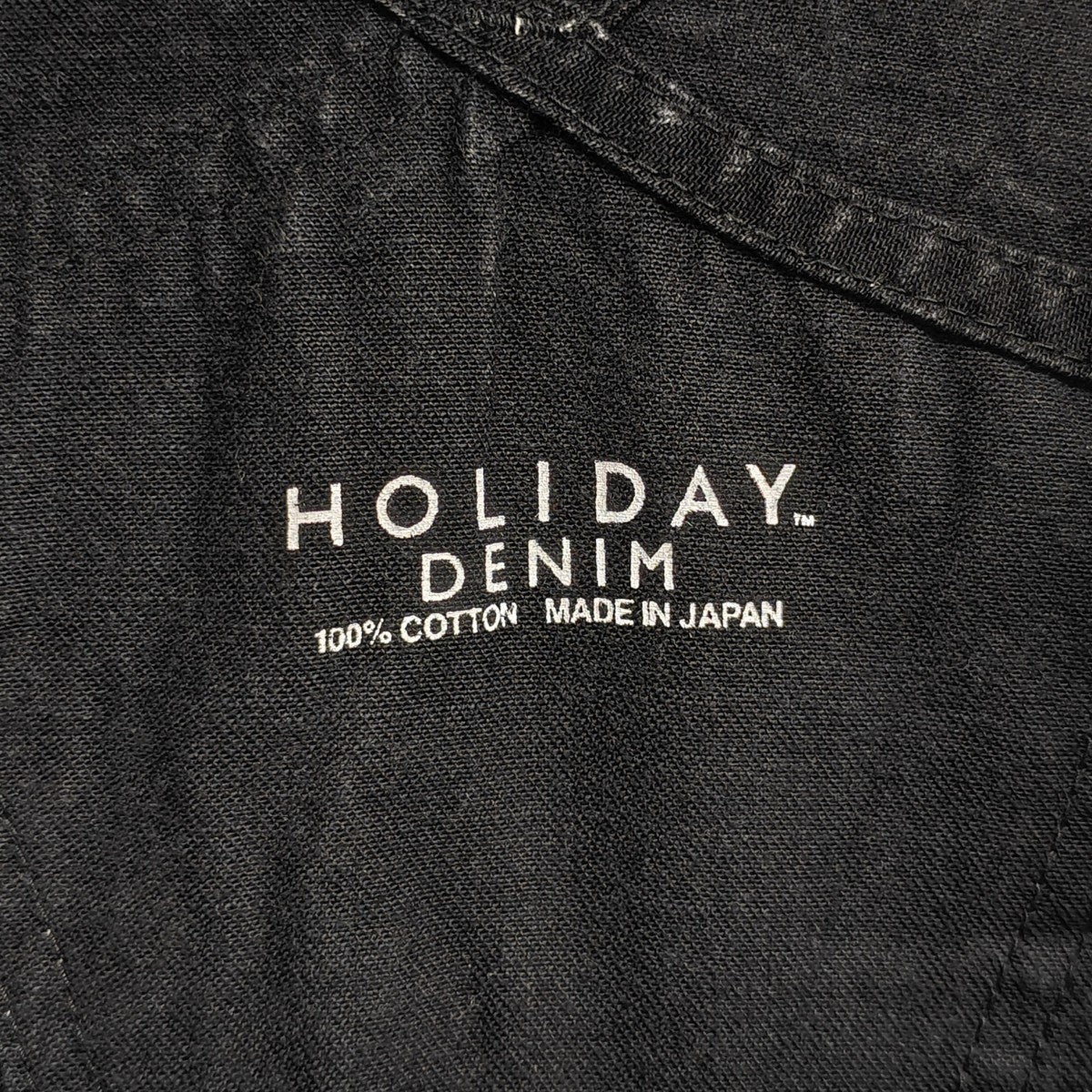 HOLIDAY BIG DENIM OVER-ALL オーバーオール 19202217 古着・中古-4枚目のアイテム画像