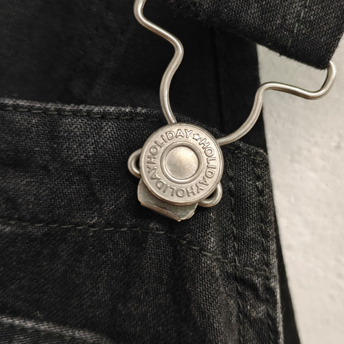 HOLIDAY BIG DENIM OVER-ALL オーバーオール 19202217 古着・中古-6枚目のアイテム画像