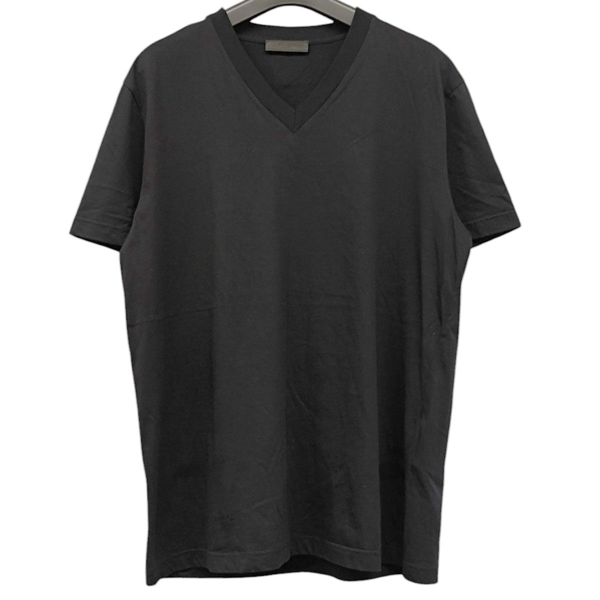 トライアングルタグ VネックTシャツ