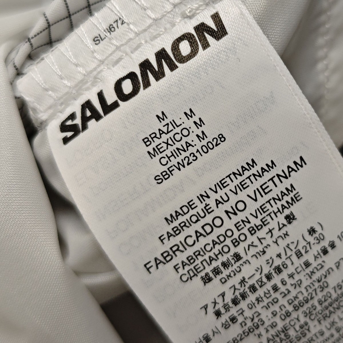 SALOMON ベスト sbfw2310028 古着・中古-4枚目のアイテム画像