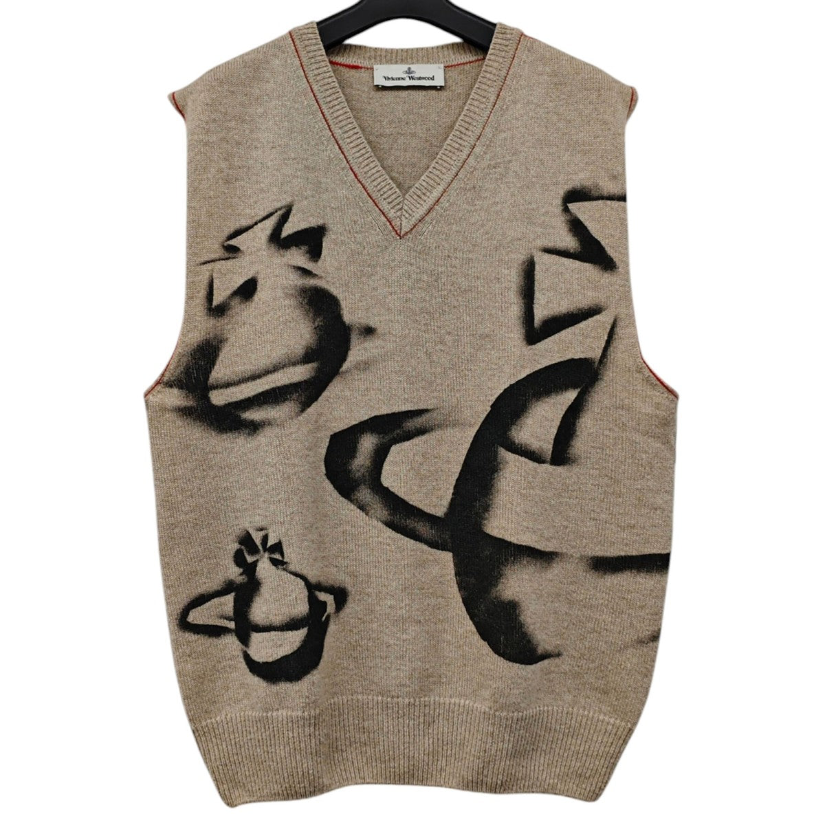 Orbit Print Vest ニットベスト