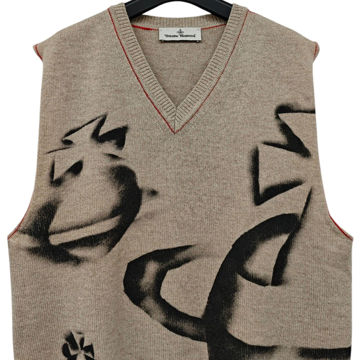 Orbit Print Vest ニットベスト