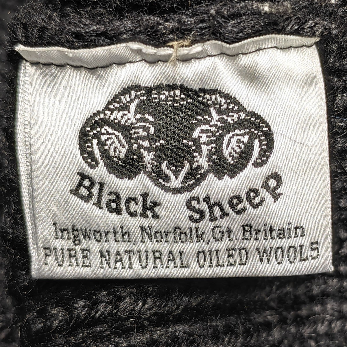 BLACK SHEEP別注 ガンパッチニット