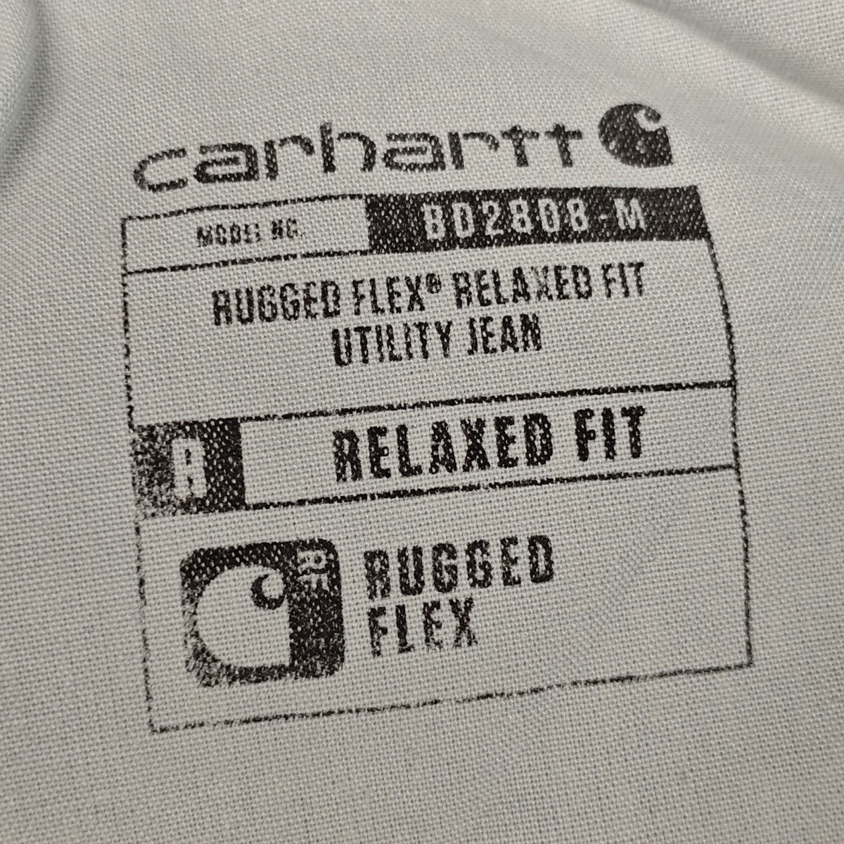 RELAXED FIT ペインターデニムパンツ