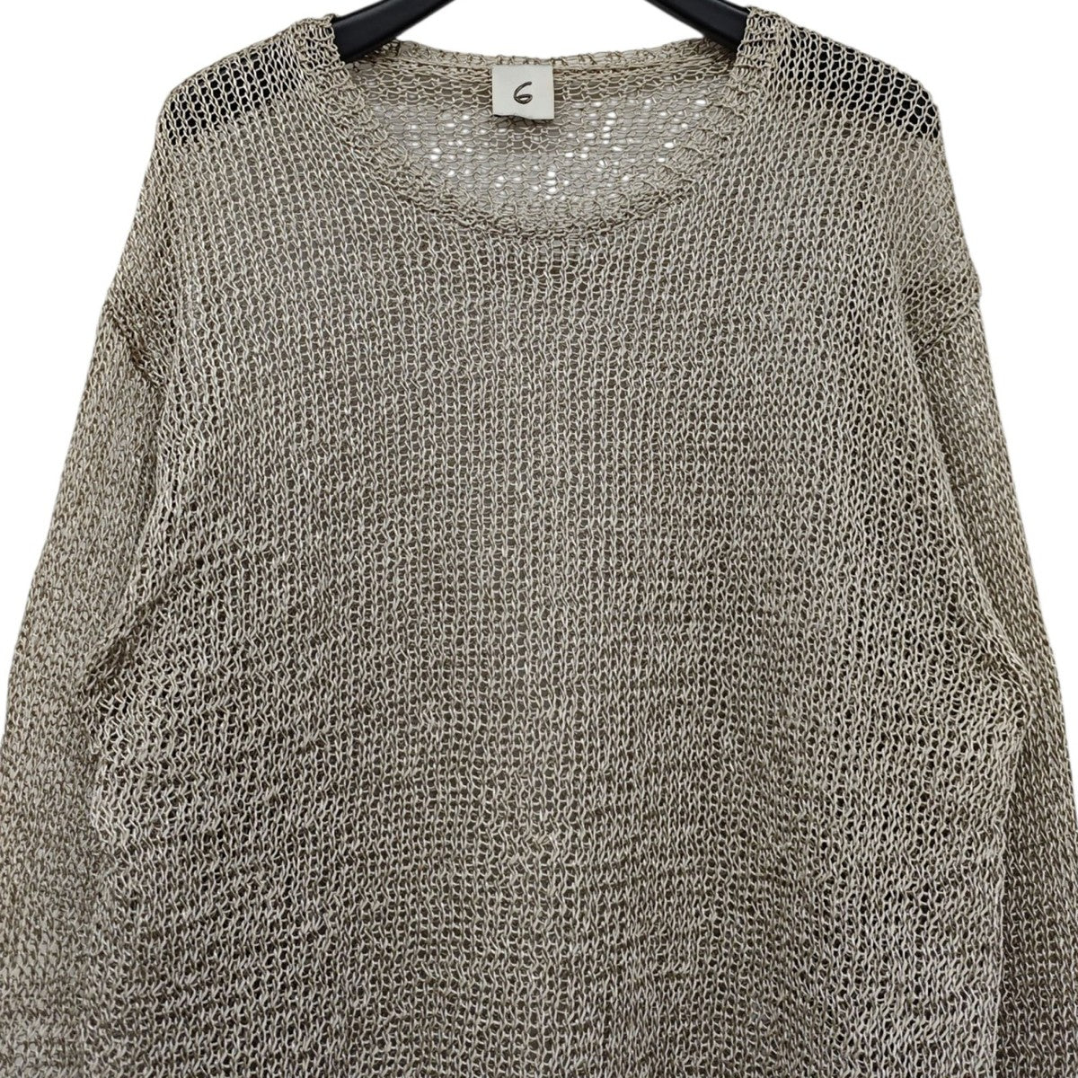 RAYON NYLON BRIGHT MESH KNIT ニット