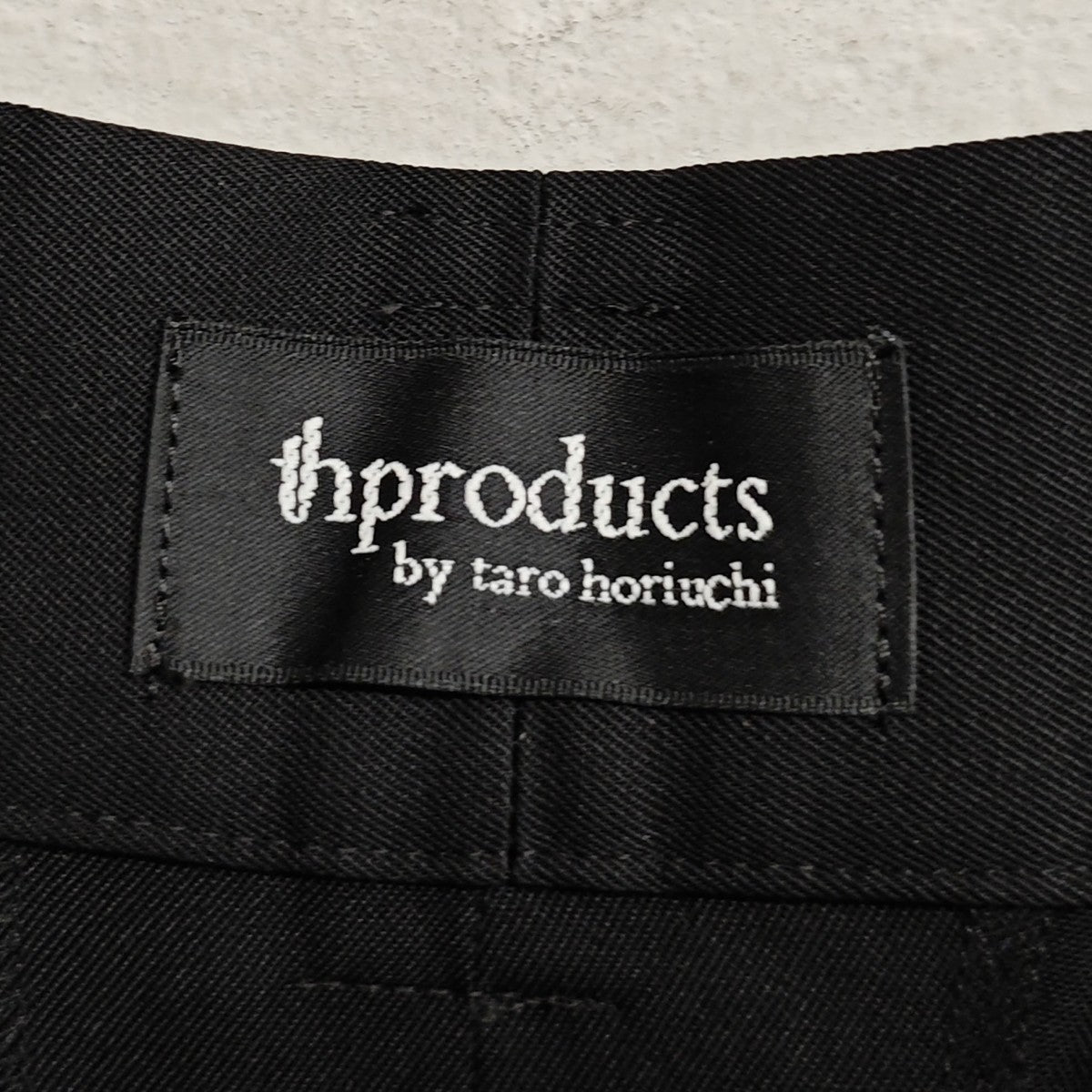 TARO HORIUCHI 2026SS Extra Volumed Tapered Pants ワイドパンツ 2601-P62-104 古着・中古-4枚目のアイテム画像