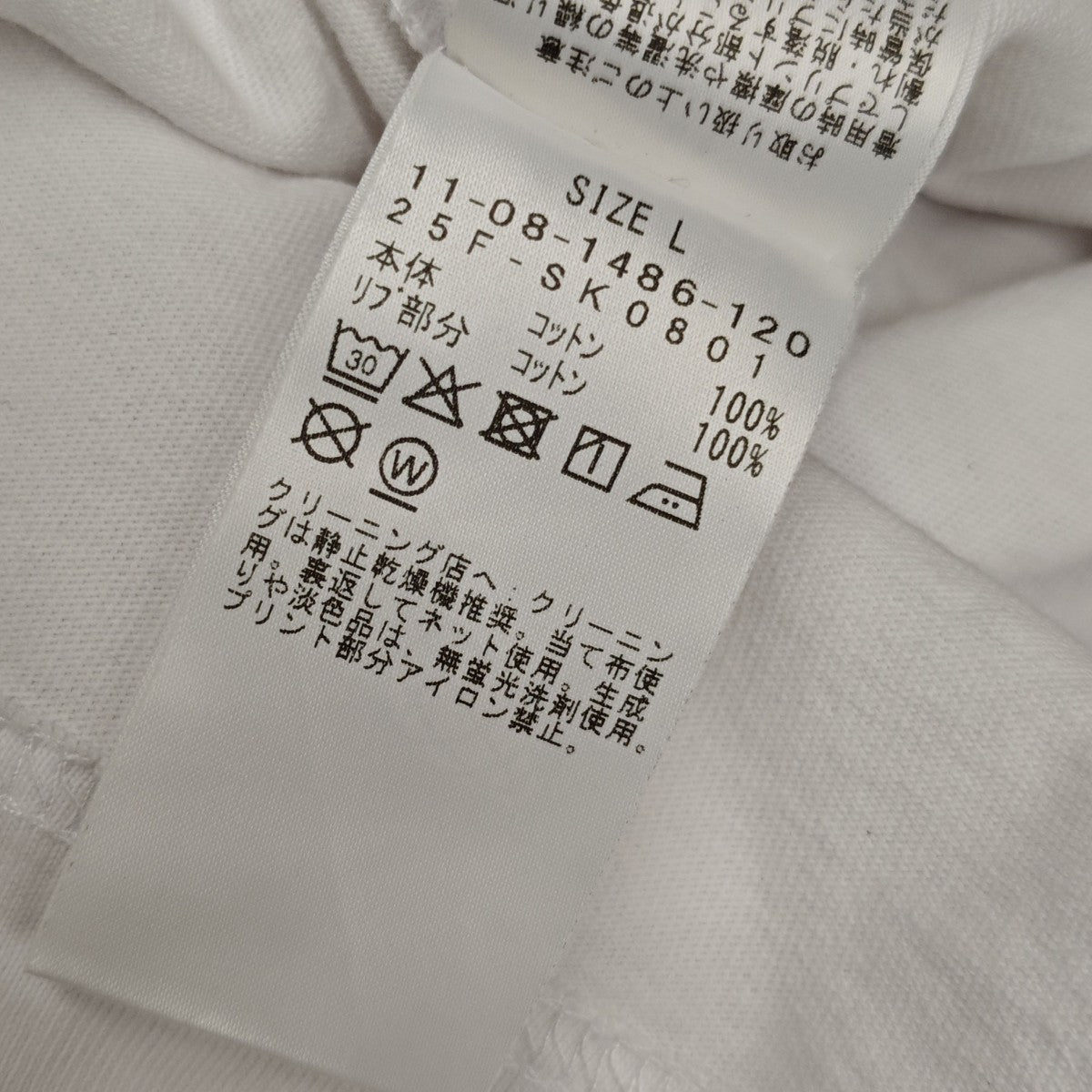 2025AW WHRコラボ L／PAD TEE 半袖Tシャツ