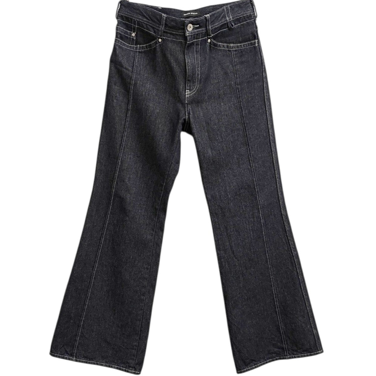 LOW WAIST SEMI FLARE PANTS デニムパンツ