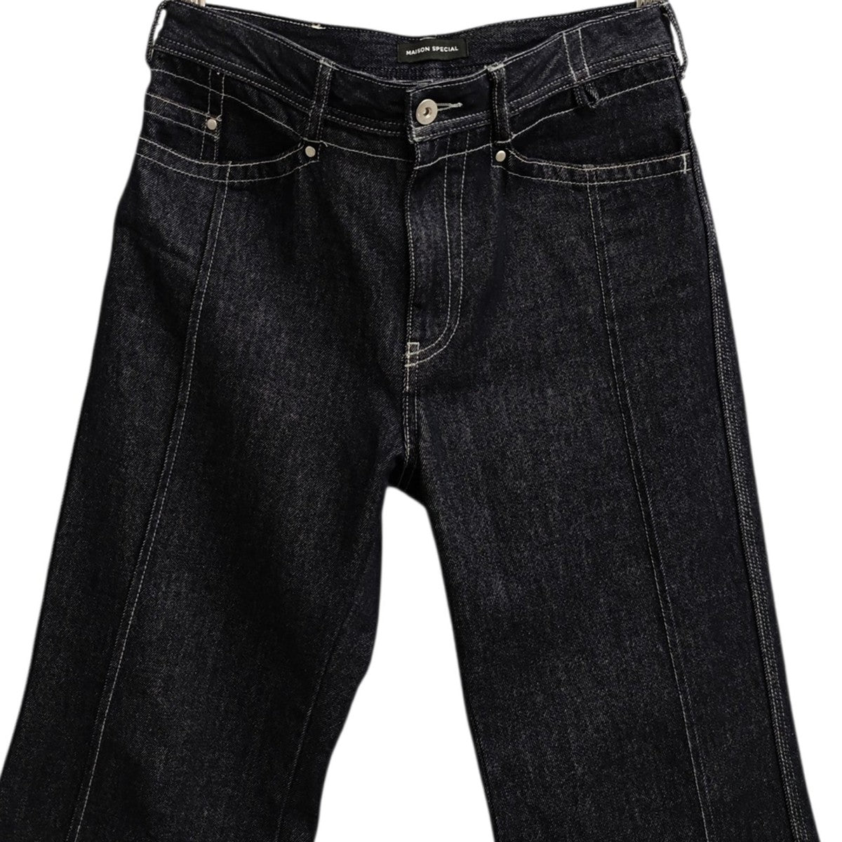 LOW WAIST SEMI FLARE PANTS デニムパンツ
