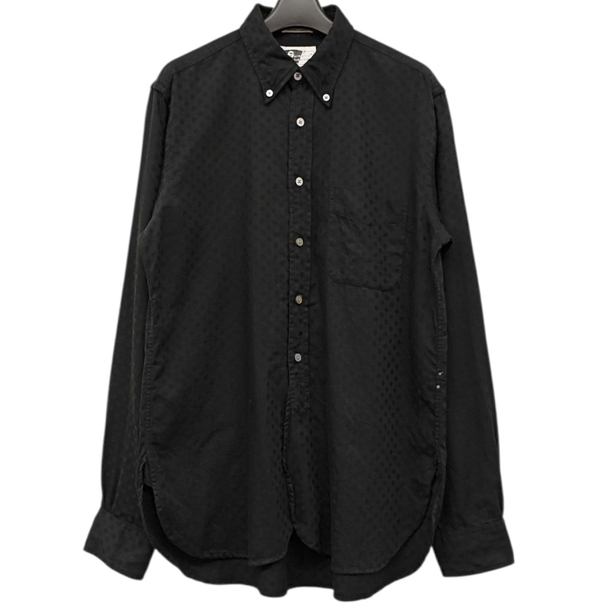 Engineered Garments ドット柄ブタンダウンシャツ 古着・中古-1枚目のアイテム画像