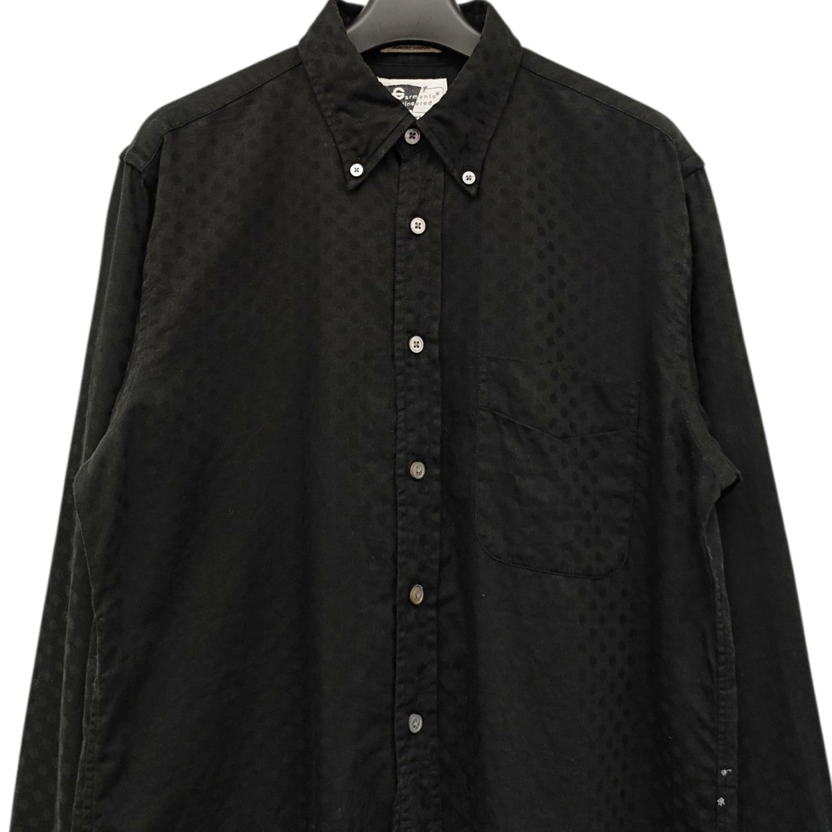 Engineered Garments ドット柄ブタンダウンシャツ 古着・中古-2枚目のアイテム画像
