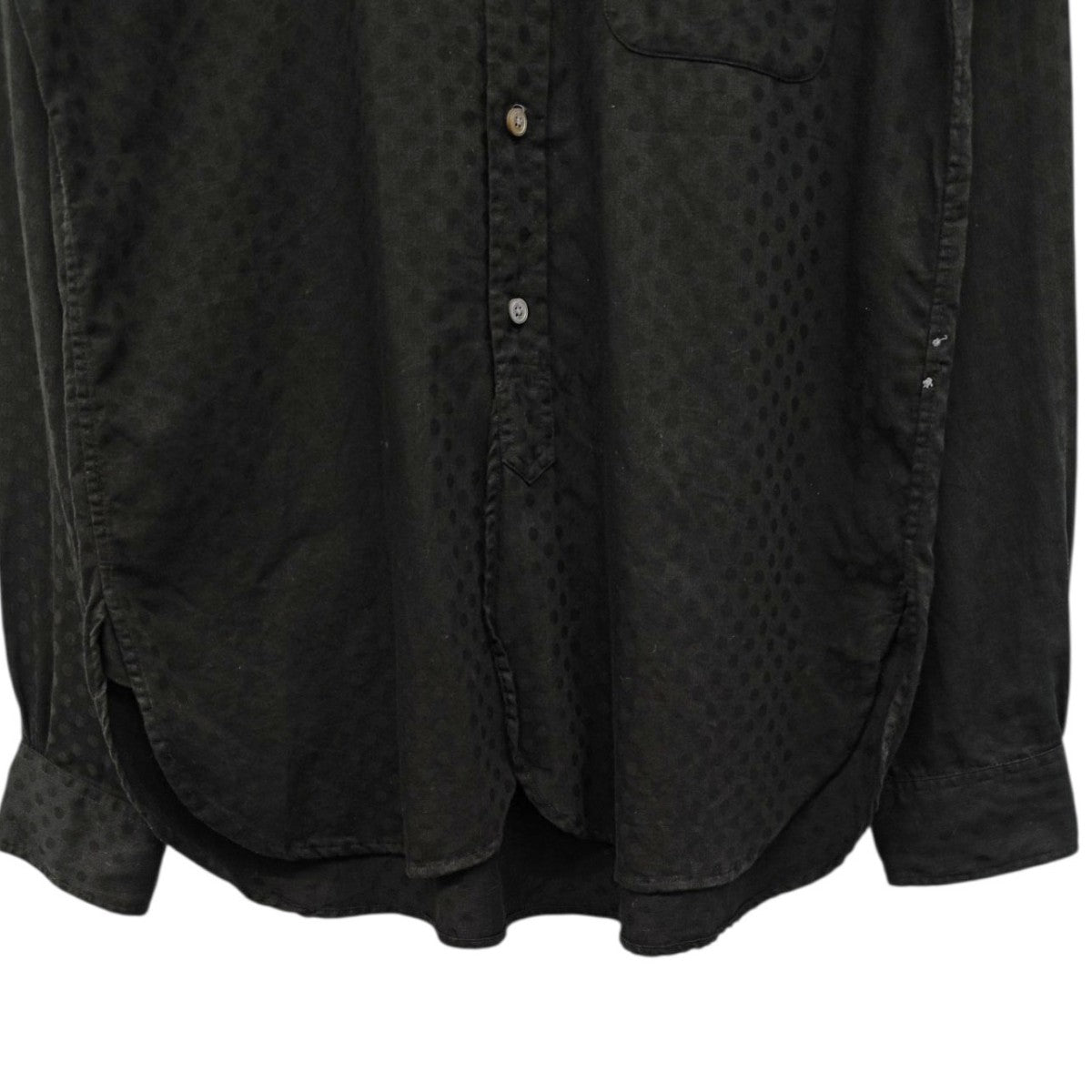 Engineered Garments ドット柄ブタンダウンシャツ 古着・中古-5枚目のアイテム画像